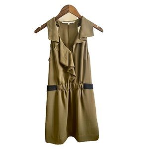 RACHEL ROY ruffle collar sleeveless dress - size 6